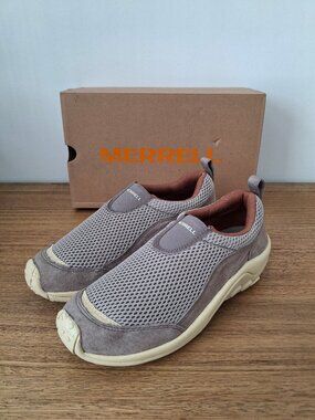 Merrell - jungle moc breeze se slip-on loafer shoes (aluminum)/women’s 8.5 (New)